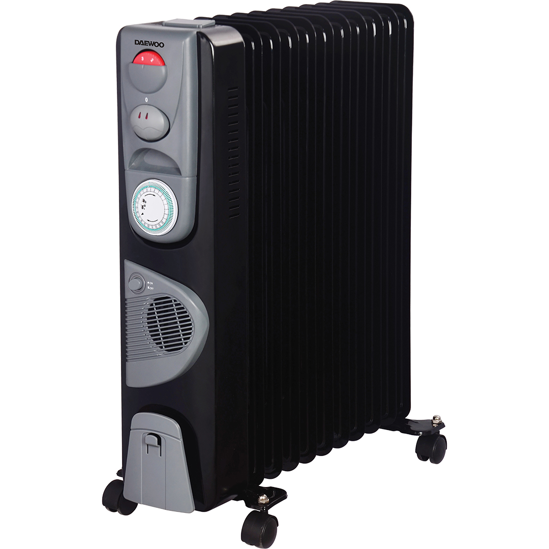 DOH-2311MF Tizenegy tagú, turbóventilátoros olajradiátor 2500 W